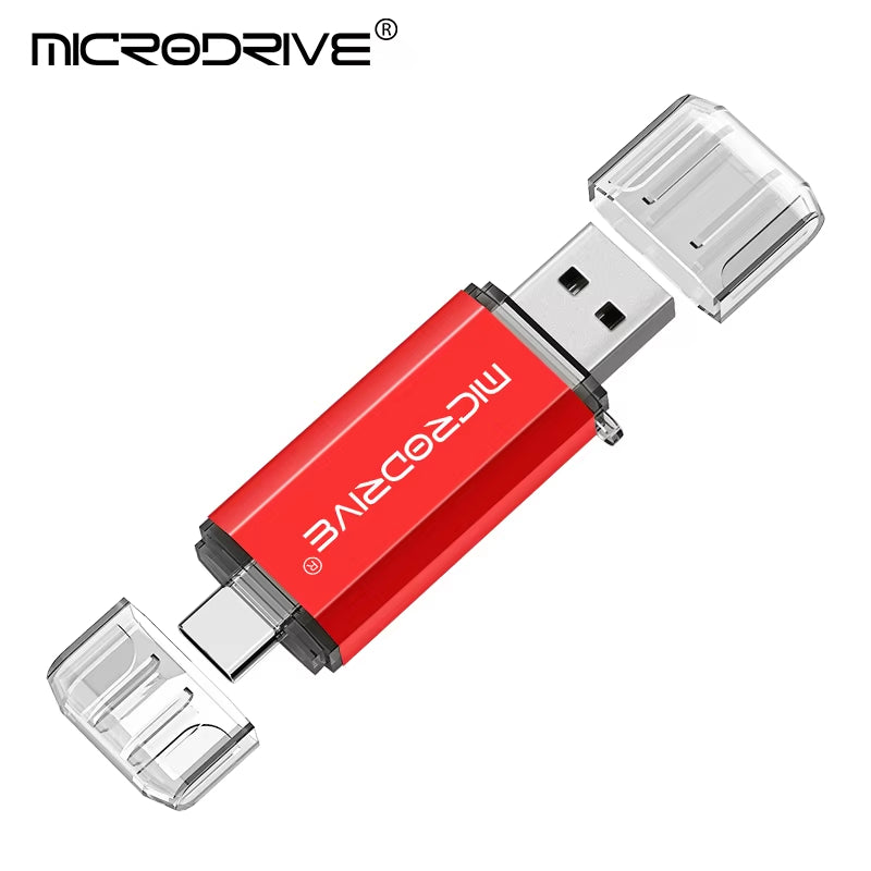 Revolutionary 2-in-1 Type C USB Flash Drive - OTG Compatible with USB 2.0, Available in Multiple Capacities!
