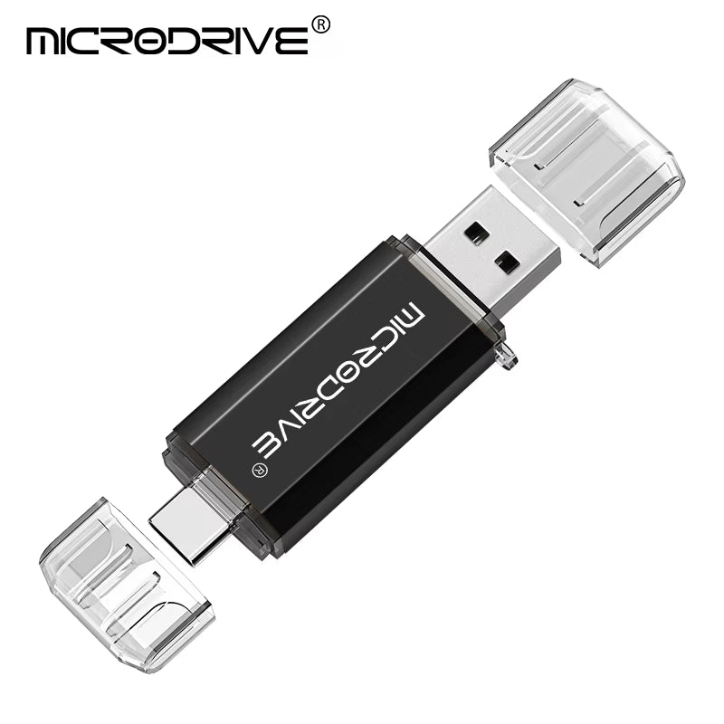 Revolutionary 2-in-1 Type C USB Flash Drive - OTG Compatible with USB 2.0, Available in Multiple Capacities!