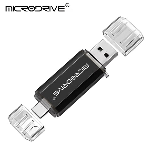 Revolutionary 2-in-1 Type C USB Flash Drive - OTG Compatible with USB 2.0, Available in Multiple Capacities!