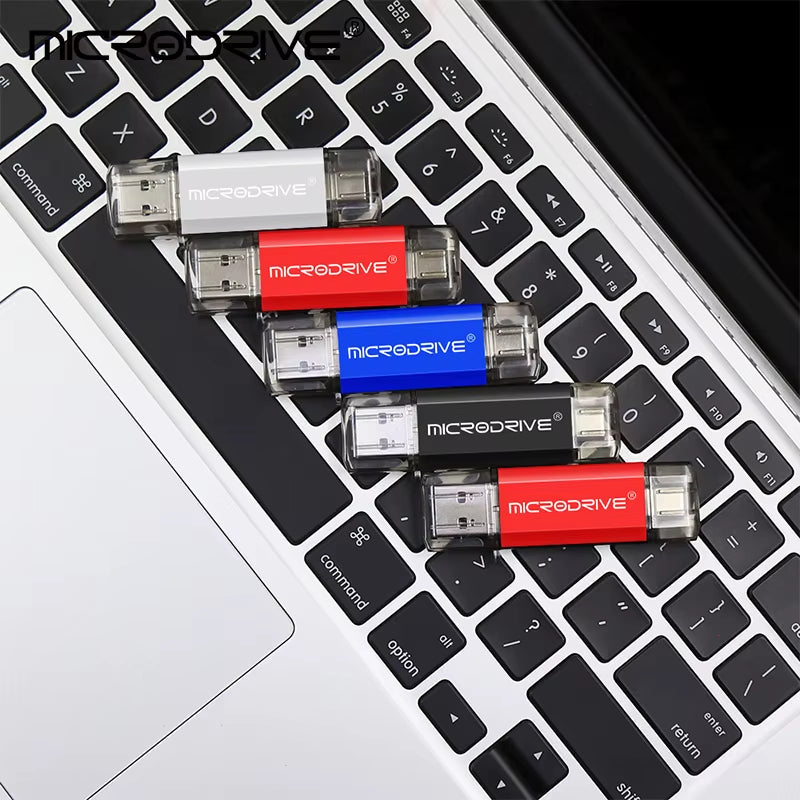 Revolutionary 2-in-1 Type C USB Flash Drive - OTG Compatible with USB 2.0, Available in Multiple Capacities!