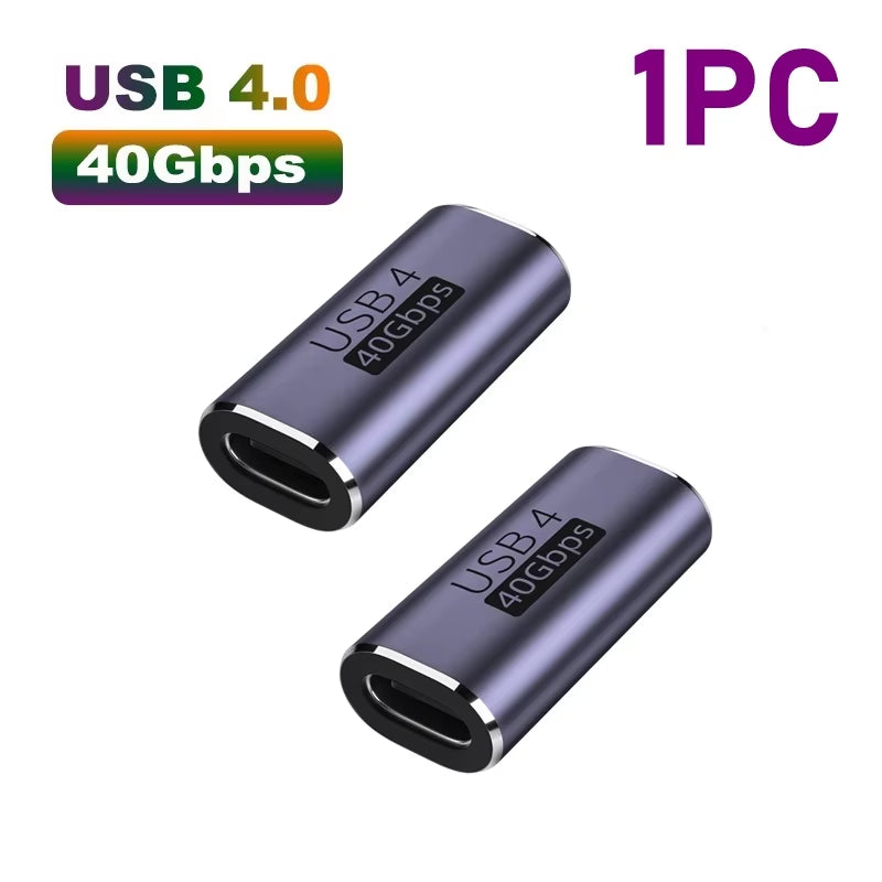 Experience Unmatched Speed and Power with the USB 4.0 PD 100W 8K 60Hz Charger Connector for MacBook - High-Speed USB C OTG Adapter with U-Shape Design