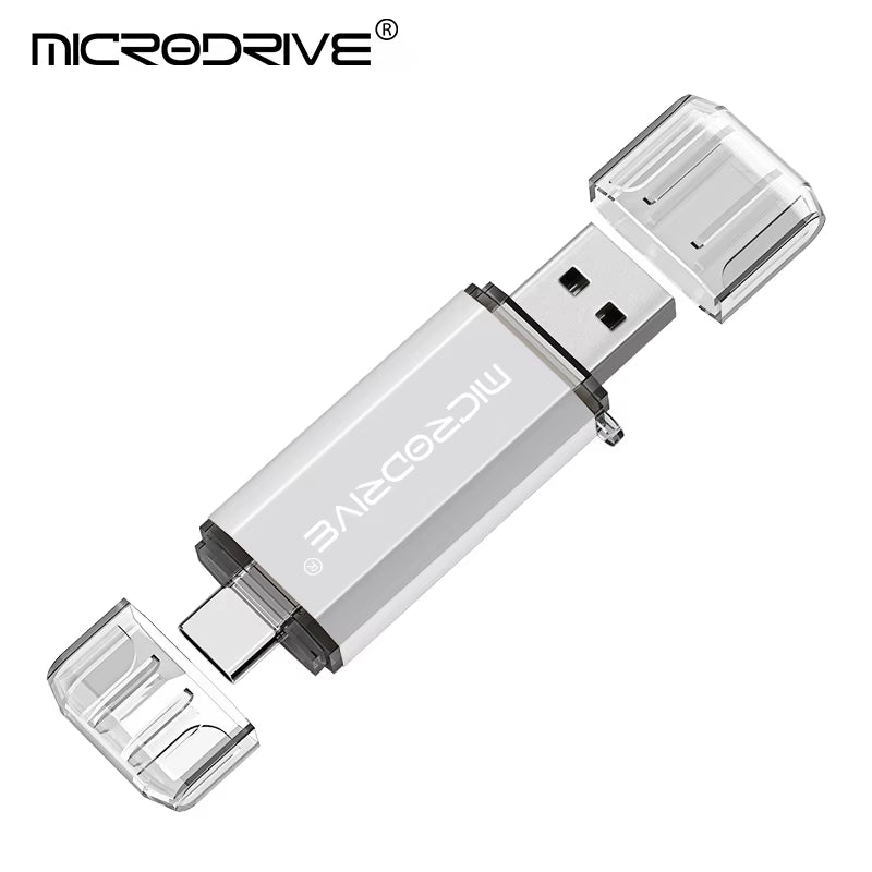 Revolutionary 2-in-1 Type C USB Flash Drive - OTG Compatible with USB 2.0, Available in Multiple Capacities!