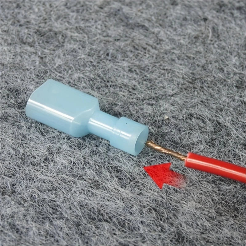 Effortless Wiring Solutions: 20 Pairs of Quick Snap Splice Lock Wire Terminals for Secure Electrical Connections